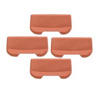 Seatbelt Buckle Protector - 4 Pieces Silicone Protector, Vehicles Interior Seatbelt Buckle Cover with Anti-Scratch Shield, Safety Clip Guard with, Noise Reduction, for Vehicles Long Road Trips