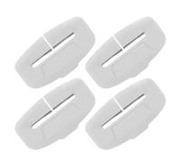 Seatbelt Buckle Protectors - Universal Silicone Wrap, Interior Safety Shield | Flexible Clip Jacket, Long Lasting Bumper Guard for Automobile Road Trips Commuting Daily Driving Maintenance Home P