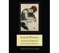 Seated Woman: Egon Schiele Cross Stitch Pattern