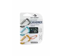 SEATO SUMMIT AABINER3 Mosquetón (3 uds), Adultos Unisex, Azul, Gris, Naranja, Talla Única