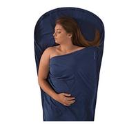 SEATO SUMMIT AEXPHOODNB Saco sábana Expander con Capucha Azul Marino, Adultos Unisex, Navy, 210 x 80 cm
