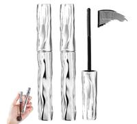 Seattle Get Mascara, Iron Wand Mascaras, 3D Curling Eyelash Iron Mascara, Waterproof & Sweatproof Lengthening & Curling, Quick-Drying and Reuse (2PCS)