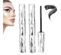 Seattle Get Mascara, Mascara, Iron Wand Mascaras, 3D Curling Eyelash Iron, Long-Lasting, Sweat-Proof, Lengthening, Quick-Drying and Reuse (2pcs)