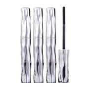 Seattle Get Mascara, varita de rímel de metal, para pestañas visiblemente levantadas, fórmula sin grupos, potenciador de pestañas de fibra de seda 3D de larga duración, a prueba de sudor (3pcs)