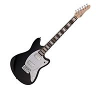 Seattle Select Guitarra eléctrica de Gear4music, color negro
