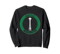 Seattle Washington Space Needle Pacific Northwest - Camiseta Sudadera