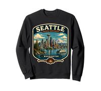 Seattle Washington Vacaciones a Seattle Viaje Familiar Sudadera
