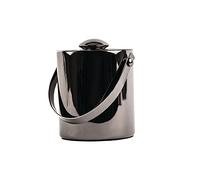 Seau à glace professionnel double paroi avec couvercle gris titane 1 L - Olympia