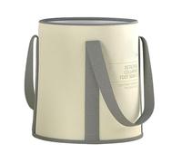Seau pour bain de pieds - pliable avec poignée | Bassin de lavage de pieds portable et sac de pédicure | Seau spa pour les pour la maison, le linge, le camping, les voyages, la dét