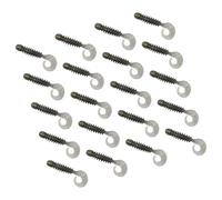 SEAYACK 20pcs Elastic Fishing Lures Realistic Floating Swimbaits for Bass Trout in Saltwater Freshwater Freshwater Angling Durability Freshwaters Fishing Baits