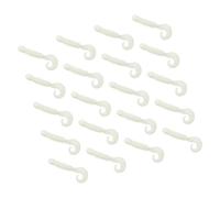 SEAYACK 20pcs Elastic Fishing Lures Realistic Floating Swimbaits for Bass Trout in Saltwater Freshwater Freshwater Angling Durability Freshwaters Fishing Baits