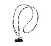 SEAYACK Braided USB C Phone Lanyard Cable 60W Fast Charging Loss Resistant Design With 360 Rotating Snapping Hook For Secure Device Attachment Metal O Rings Phone Accessory