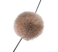 SEAYACK Collar retro exagerado de cuerda larga con colgante de bolas, joyería única para el cuello para niñas, Bola de pelo, hilo de cera