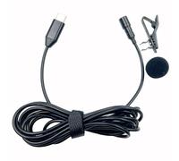 SEAYACK Micrófono USB C de solapa externo para teléfonos inteligentes y tabletas, sonido profesional, fácil de usar para teléfono serie 15