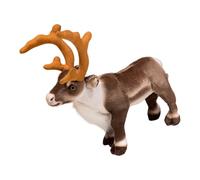 SEAYACK Soft Stuffed Deer Plush Animal Toy PP Cotton Fill Nursery Essential Comforting Animal Doll Toddler Christmas Room Decors Travel Companion Plush Toy