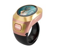 SEAYACK Tasbih Zikr - Pantalla a color colorida con contador electrónico ajustable, sincronización de aplicaciones para seguimiento de fitness, dispositivo de conteo de colores brillantes