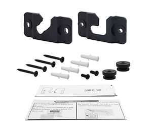 Seayoo 1 par de Soportes de Pared Negros AH96-03064A para Barra de Sonido Samsung HWH750 HW-H750 HW-H450 HW-J355 HWH751 HW-H751 HWJM25 HW-JM25 HWJM45C HW-JM45C HW-JM45C HW-JM45C Barra de Sonido 5C/ZA