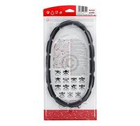 Tefal Seb Junta de Acero Inoxidable 4,5L/6L ø 220 mm Clipso, Clipso Control, Easy, Modulo 792350-793145 para Ollas a Presión