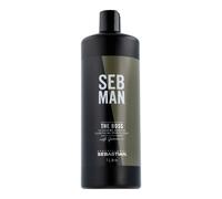 SEBASTIAN PROFESSIONAL Sebman The Boss: Champú Espesante Y Engrosador Hombre Con Efecto Refrescante - 1000ml, Cedar, 50 Mililitro