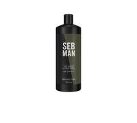 SEBASTIAN PROFESSIONAL Sebman The Boss: Champú Espesante Y Engrosador Hombre Con Efecto Refrescante - 1000ml, Cedar, 50 Mililitro