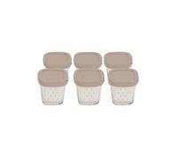 Seb - Vasos de yugur completos, 6 unidades, XF100101