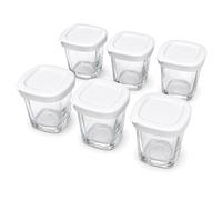 Seb XF100110 Vasos 6x Vasos de yogur 140 ml para yogurtera