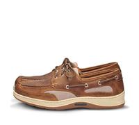 Sebago Clovehitch II FGL, zapatos náuticos encerados para hombre, marrón canela, 41.5 EU