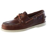 Sebago Docksides Portland Waxed, Náuticos Hombre, Marrón (Brown Brown), 44 EU