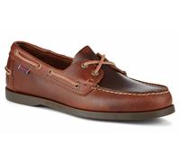 Sebago Docksides Zapatos Náuticos Tipo Deck de Piel Marrón Gum NEW 70000G0/925
