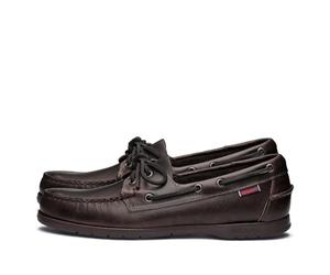 Sebago ENDEAVOR FGL OILED WAXY, Mocasines (Loafer) para Hombre, Marrón (Dk Brown-Gum 930), 46 EU