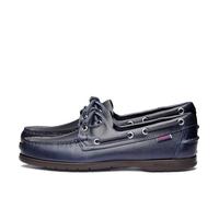 Sebago ENDEAVOR FGL OILED WAXY, Mocasines (Loafer) para Hombre, Negro (Black Leather), 46 EU