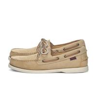 Sebago Hombre Docksides Portland Zapatos Barco, Beige, 44 EU