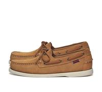 Sebago Hombre Docksides Portland Zapatos Barco, coñac, 44 EU