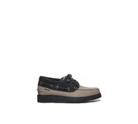 Sebago- Mocasines de ante EVA Gris oscuro/Negro- Shoes- Hombre- Gris- 43 EU- Mocasines de ante EVA Gris oscuro/Negro