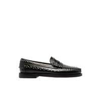 Sebago - Mocasines de cuero con tachuelas - Shoes - Mujer - Negro - 39 EU -