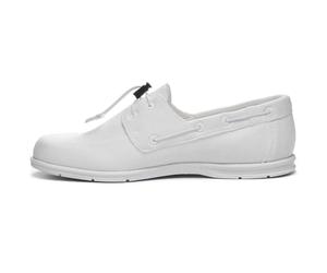 Sebago Monterey - Zapato náutico para Hombre, Color Blanco, 10 UK, White, 44.5 EU