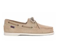 Sebago Docksides Portland Flesh Out - Suede para hombre, color gris, marrón, 43 EU