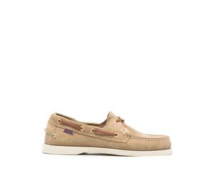 Sebago- Sandalias de Cuero Beige para Hombre- Shoes- Hombre- Beige- 44 EU- Sandalias de Cuero Beige para Hombre