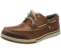 Sebago Triton Three Eyelets Fgl, Náuticos para Hombre, Marrón (Brown Cognac 907), 39 EU