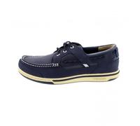 Sebago - Triton Three Eyelets FGL, Zapatos del Barco, Blue Navy,
