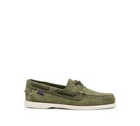 Sebago - Verde Mocasín Plano Zapatos - Shoes - Hombre - Verde - 40 EU -