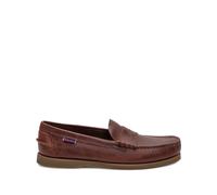 Sebago- Zapatos Planos Estilo Mocasín Marrón- Shoes- Hombre- Marrón- 42 1/2 EU- Zapatos Planos Estilo Mocasín Marrón