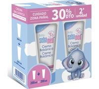 Crema Cuidado Diario de la Zona del Pañal Sebamed Baby 200 ml x 2