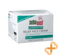 SebaMed Crema Facial Alivio Piel Muy Seca con Urea 5% Libre de Alcohol 50 ml