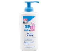 sebamed CUIDADO LOCIÓN con Dispensador 1 x 200 ml con Pantenol Bebé y Niño