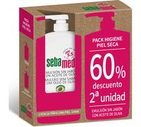 Sebamed Emulsión Sin Jabón Aceite de Oliva 2x750 ml