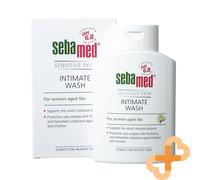 SEBAMED Piel Sensible Íntimo Higiene Limpiador para Menopausia Ph 6.8 200 ML