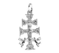 Sebaoth Cruz de Caravaca Angeles Plata de Ley - 30 mm - Unisex