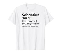 Sebastian como Un Chico Normal Solo Cooler Legend King First Camiseta