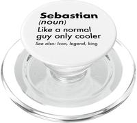 Sebastian como Un Chico Normal Solo Cooler Legend King First PopSockets PopGrip para MagSafe